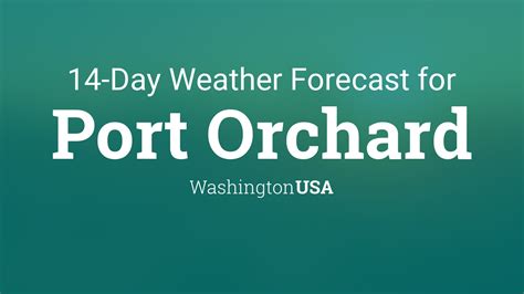 port orchard weather radar|Port Orchard, Washington Climate .
